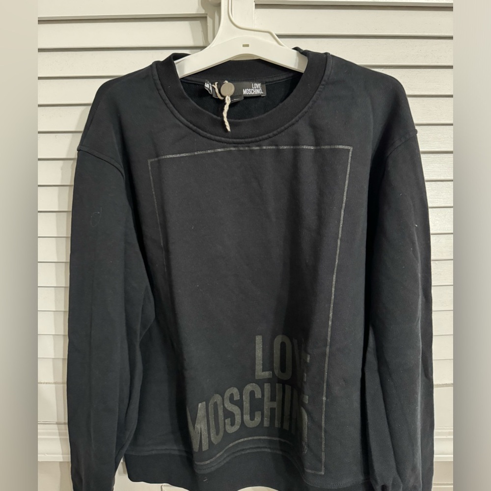 Moschino black sweater size US 8 (medium)